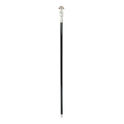 LIMITED COLLECTION - crocodile Handle -  ilMarchesato luxury Walking stick Silverplated 925