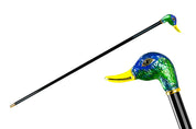Playful Luxury – The Duck-Head Cane in Enamel Art