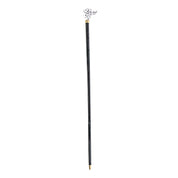 Hand-enameled Dalmatian Dog Walking stick