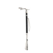 Calzador con mango de jaguar bañado en plata 925