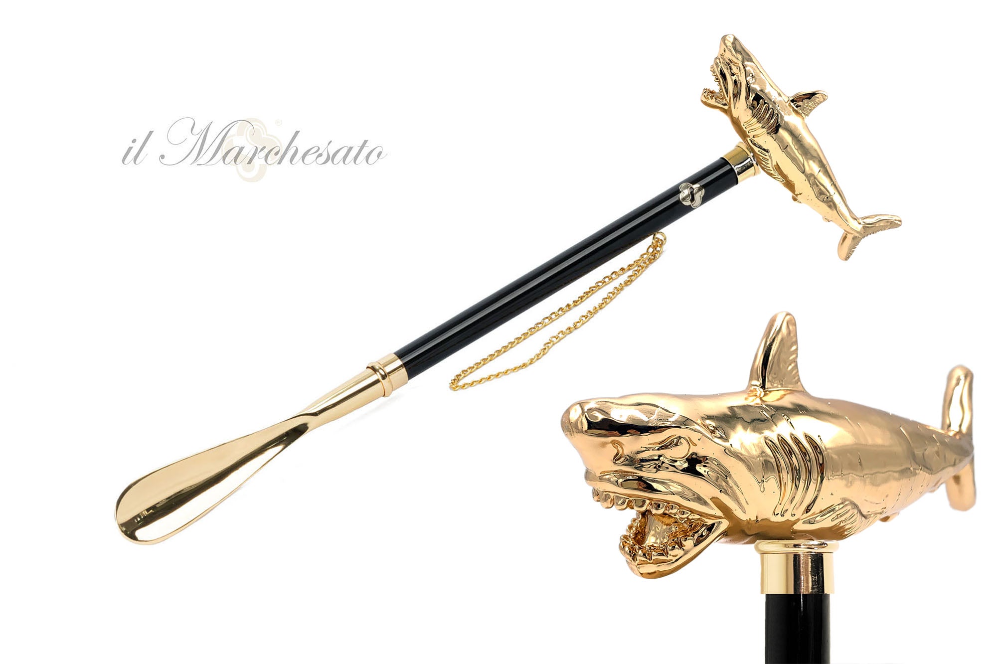 Shark Finesse: Exquisito calzador con inspiración oceánica