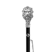 Calzador de león elegante y exclusivo - Bañado en plata 925
