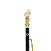 Elegancia italiana: calzadores artesanales con oro de 24 quilates y cristal