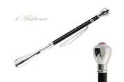 Calzador elegante - Pomo con incrustaciones de cristal