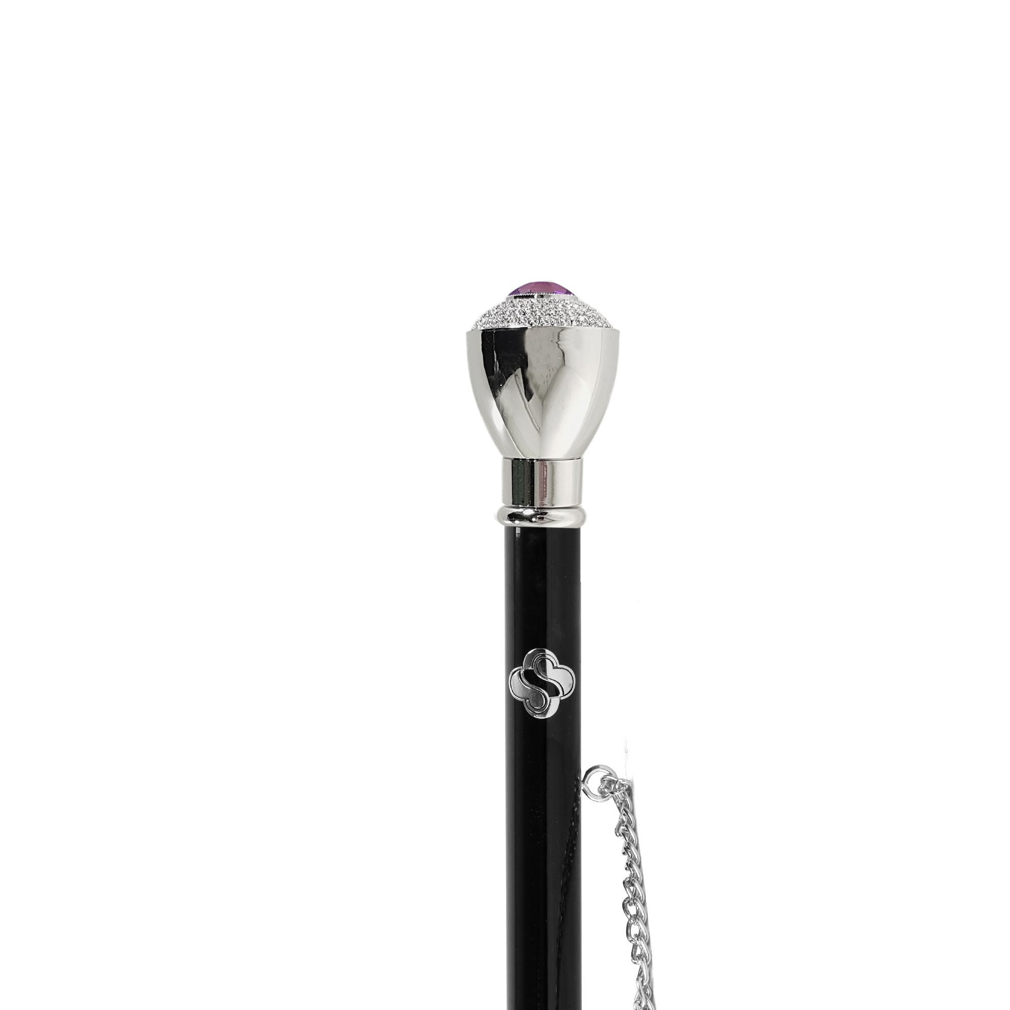 Calzador elegante - Pomo con incrustaciones de cristal