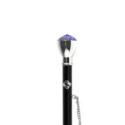 Calzador elegante - Pomo con incrustaciones de zafiro