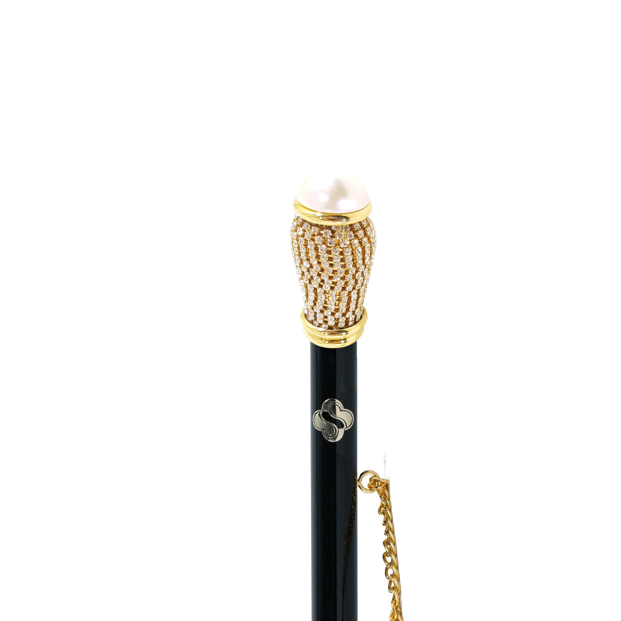 Golden Treasure: 24K Gold-Plated Shoehorn with Crystal