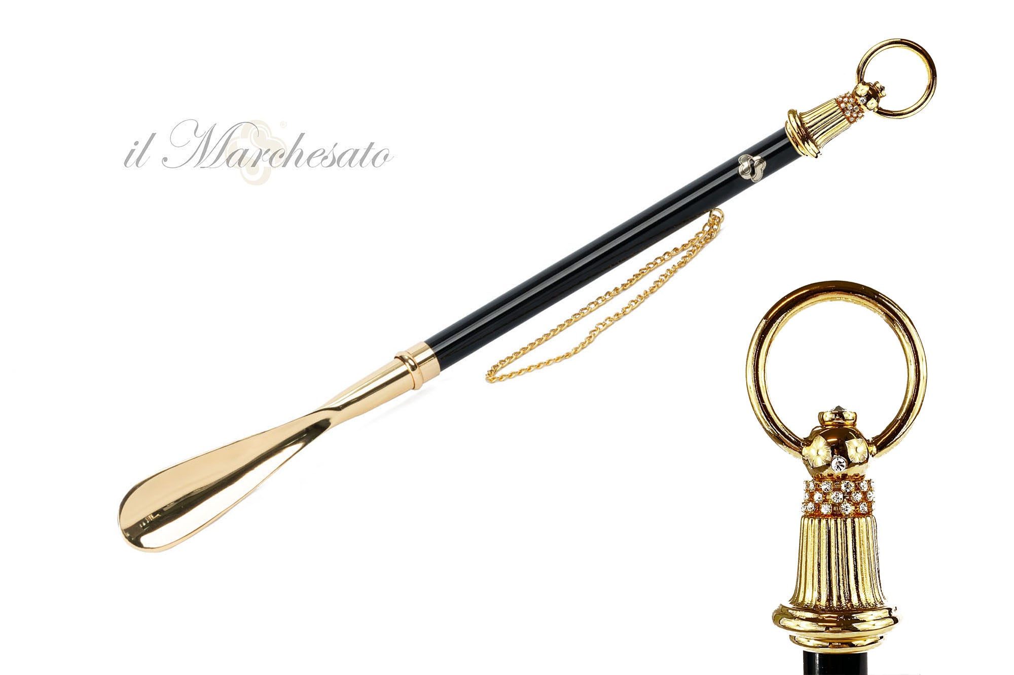 Italian Handcrafted Shoehorn: Luxurious Elegance