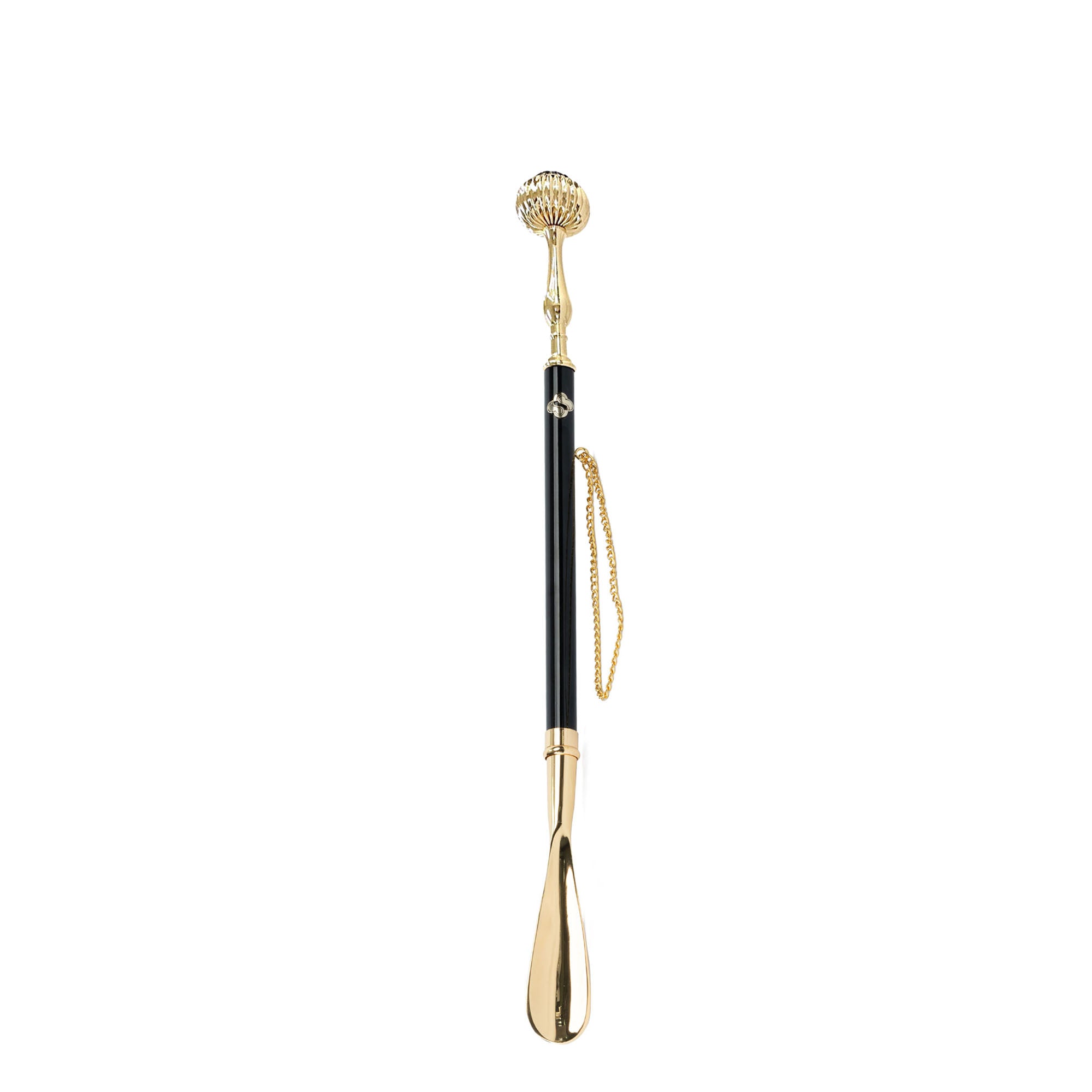 Elegante calzador Mylor con cristales azabache