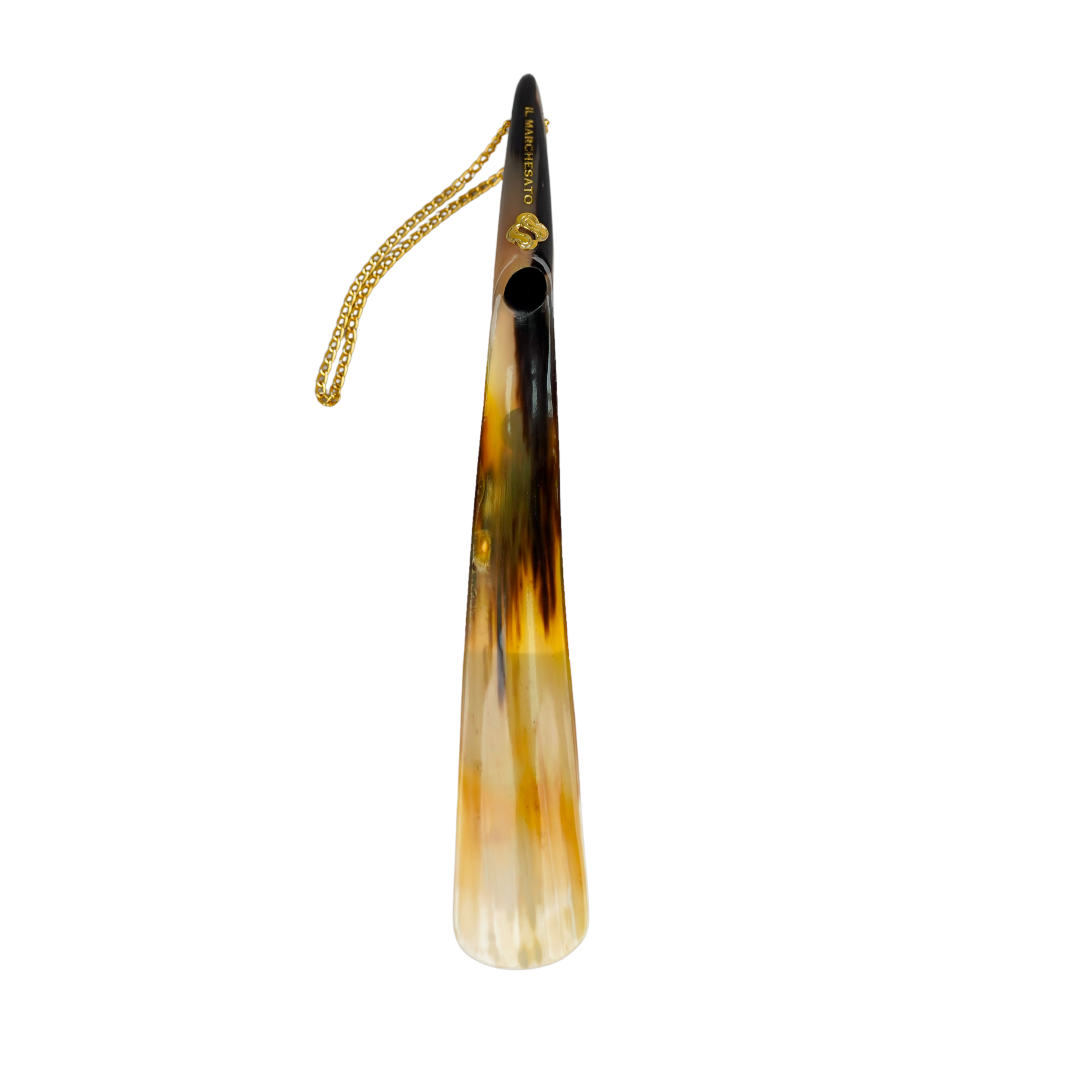 Calzador de cuerno – Elaborado por artesanos, inspirado en la naturaleza - Color claro