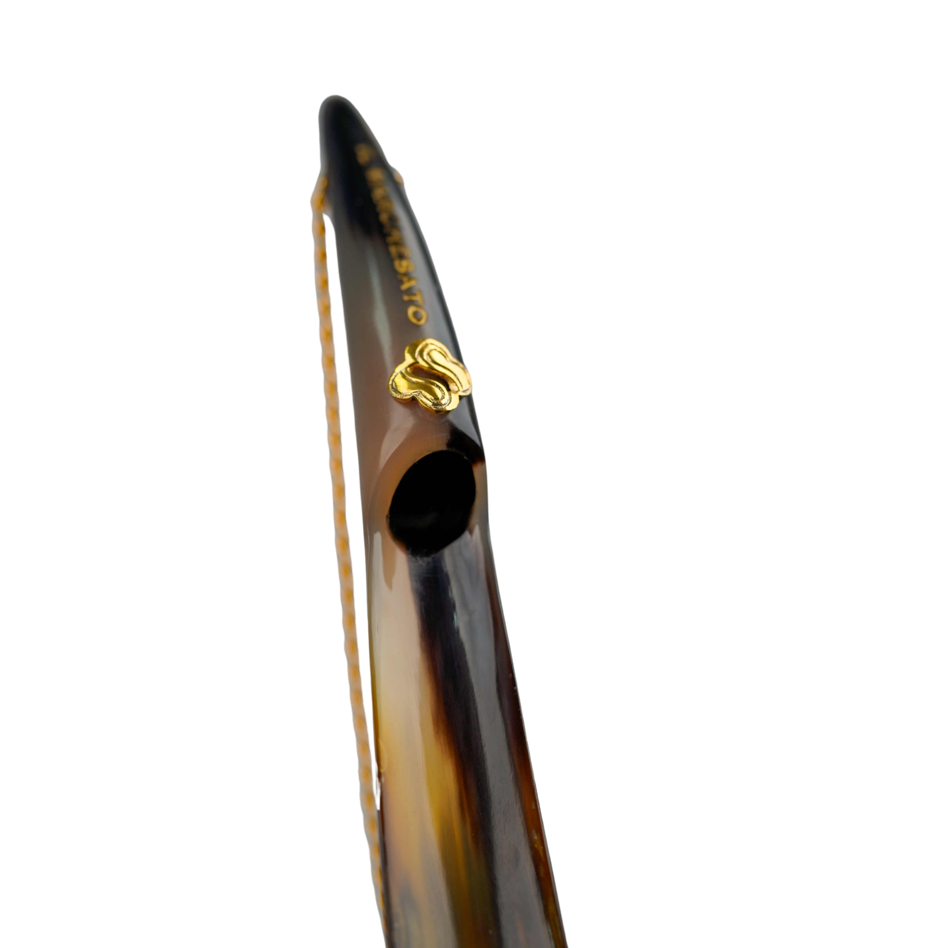 Calzador de cuerno: elaborado por artesanos, inspirado en la naturaleza - Color oscuro
