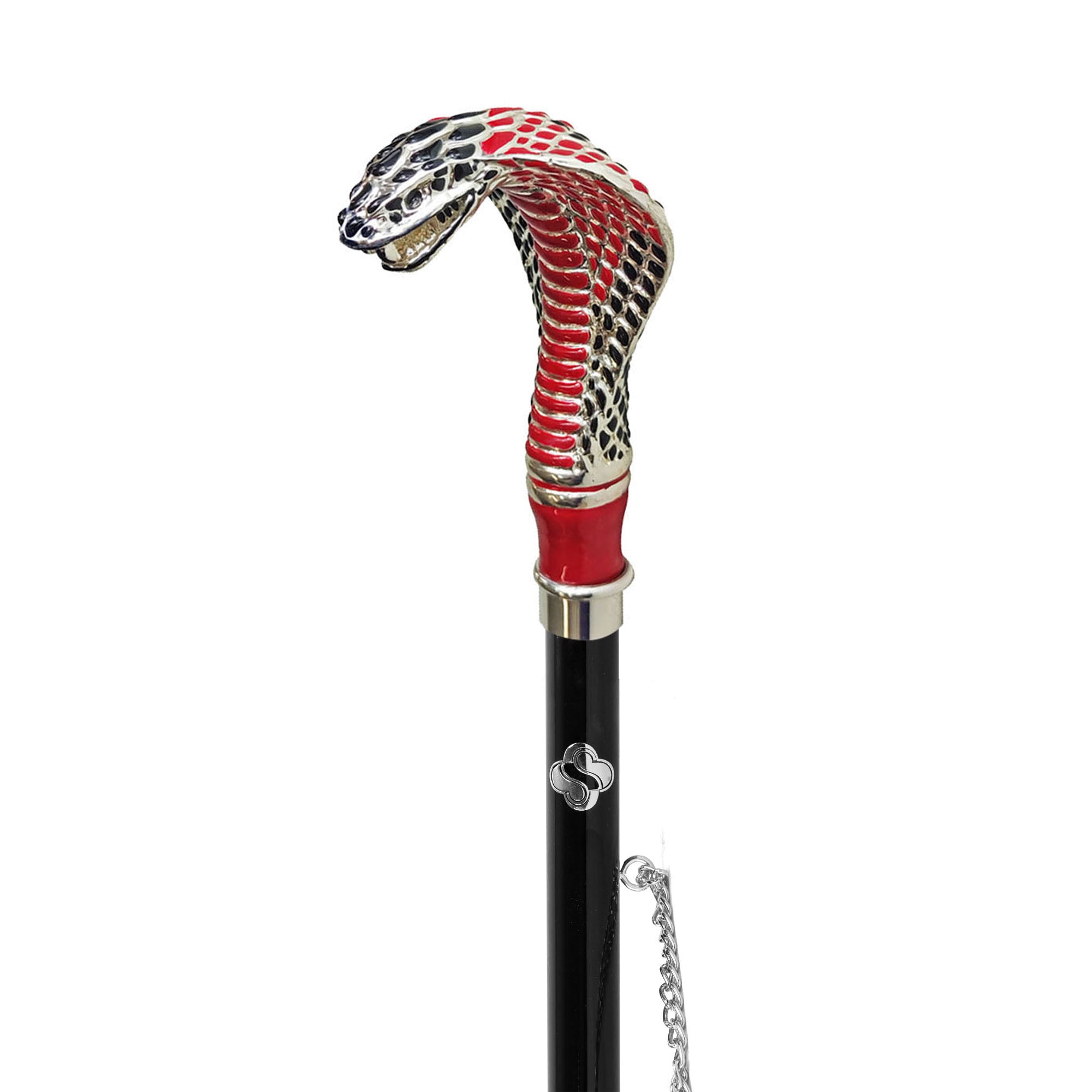 Calzador exclusivo - Mango de cobra pintado a mano