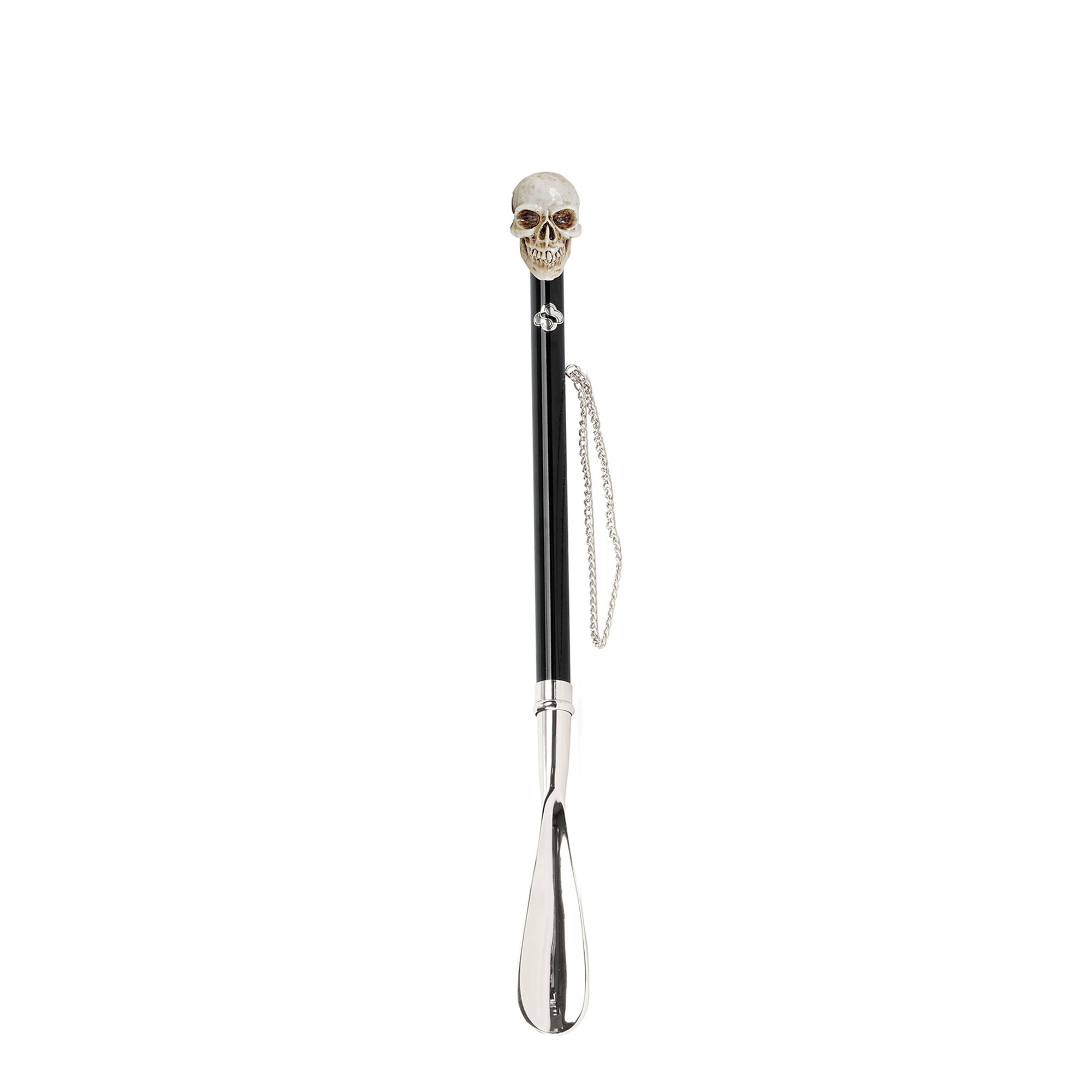 Calzador con calavera pintada a mano