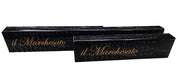 Equestrian Elegance: Light Blue Umbrella with Golden Horse Head Handle