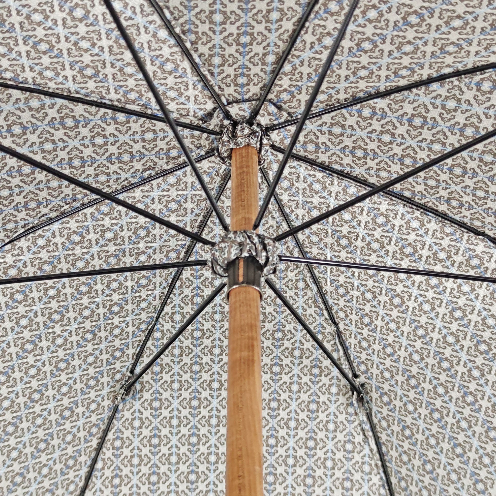 Umbrella with Ram's horn
