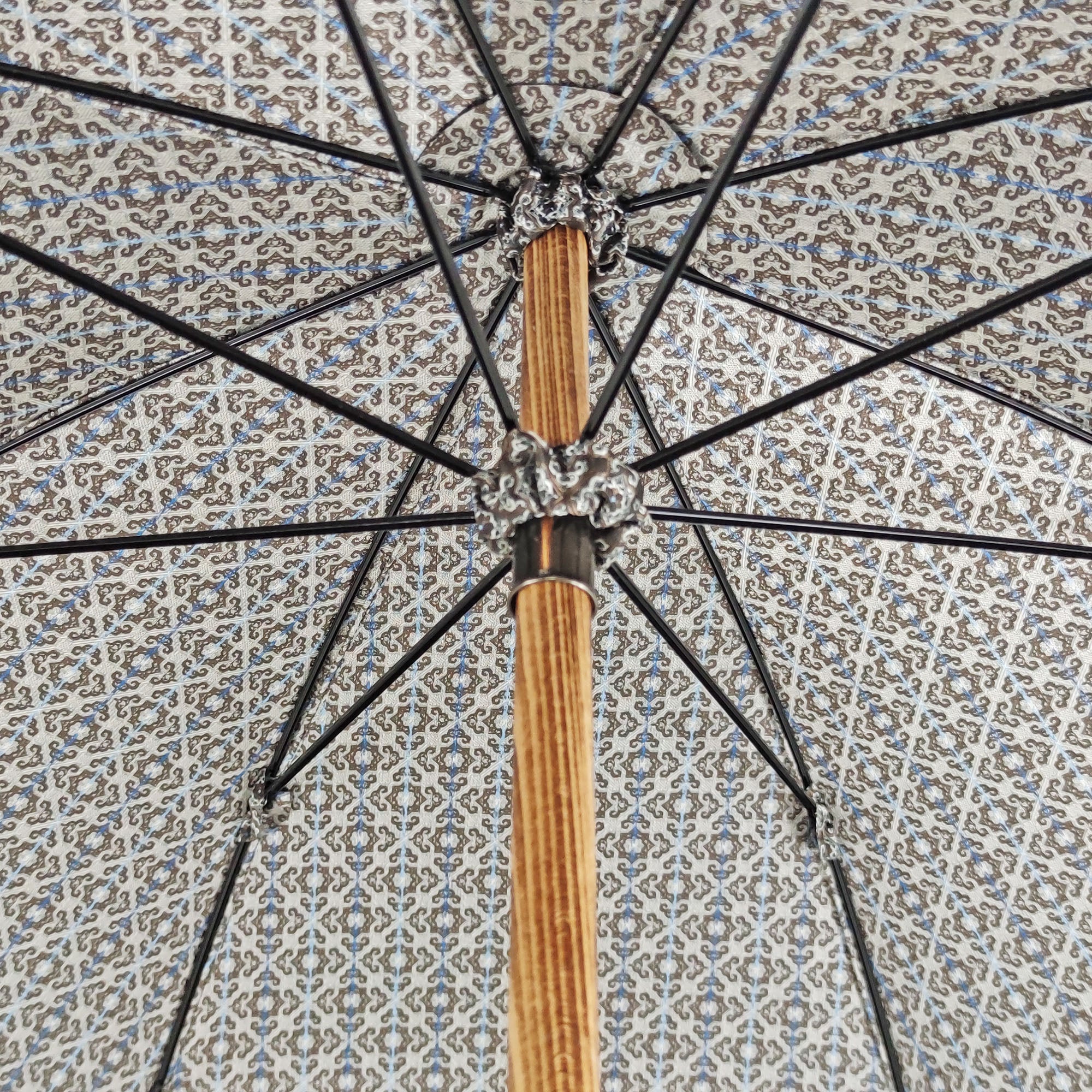 Umbrella with Caiman Crocodile leather handle – ilMarchesato
