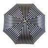 Striped Grey and Blue Men's Folding Collection - IL MARCHESATO LUXURY UMBRELLAS, CANES AND SHOEHORNS