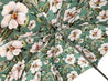 Exclusive light green flowered design - IL MARCHESATO LUXURY UMBRELLAS, CANES AND SHOEHORNS