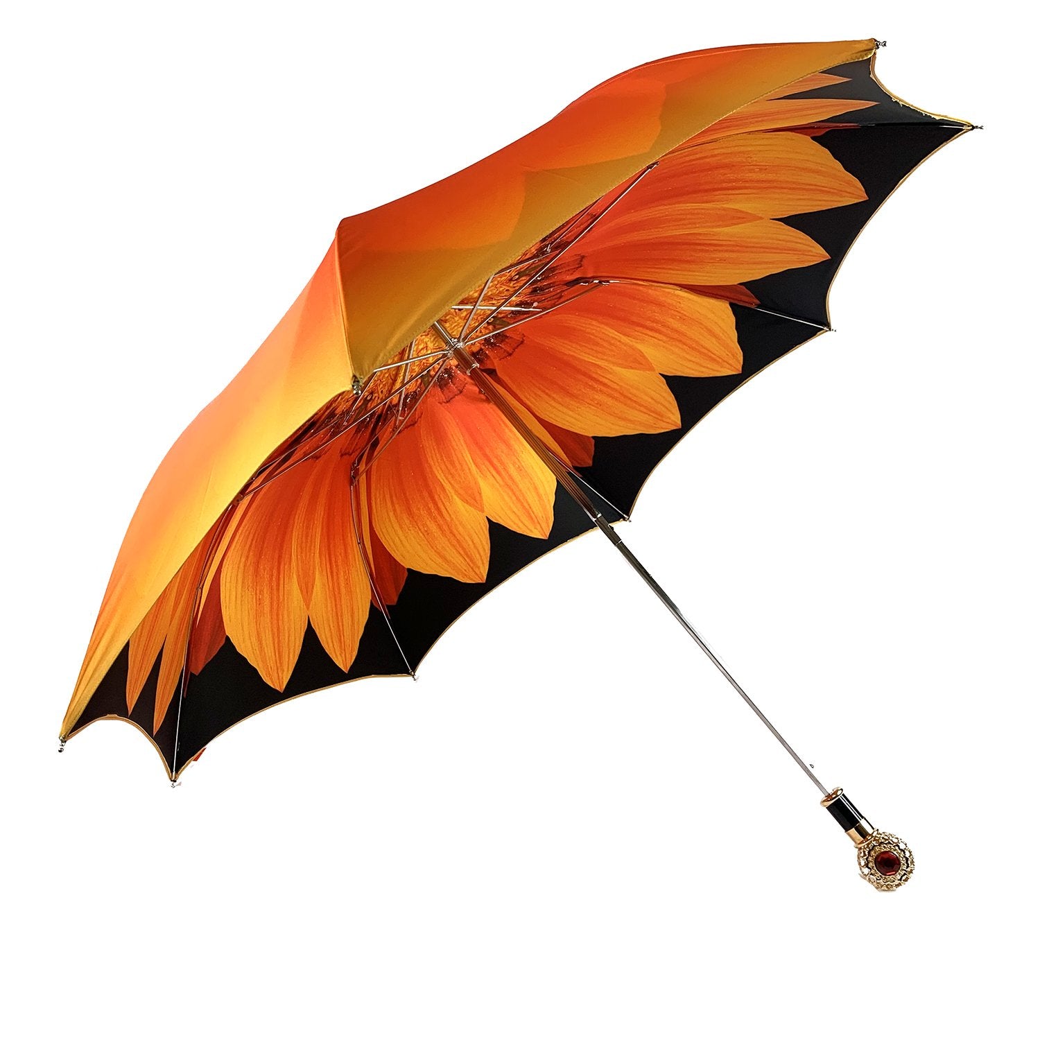 Exclusive umbrella Sunflower design – ilMarchesato - Luxury