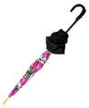 Women's Ruffled Umbrella Studied with a Multicor Pattern - il-marchesato
