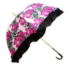 Women's Ruffled Umbrella Studied with a Multicor Pattern - il-marchesato