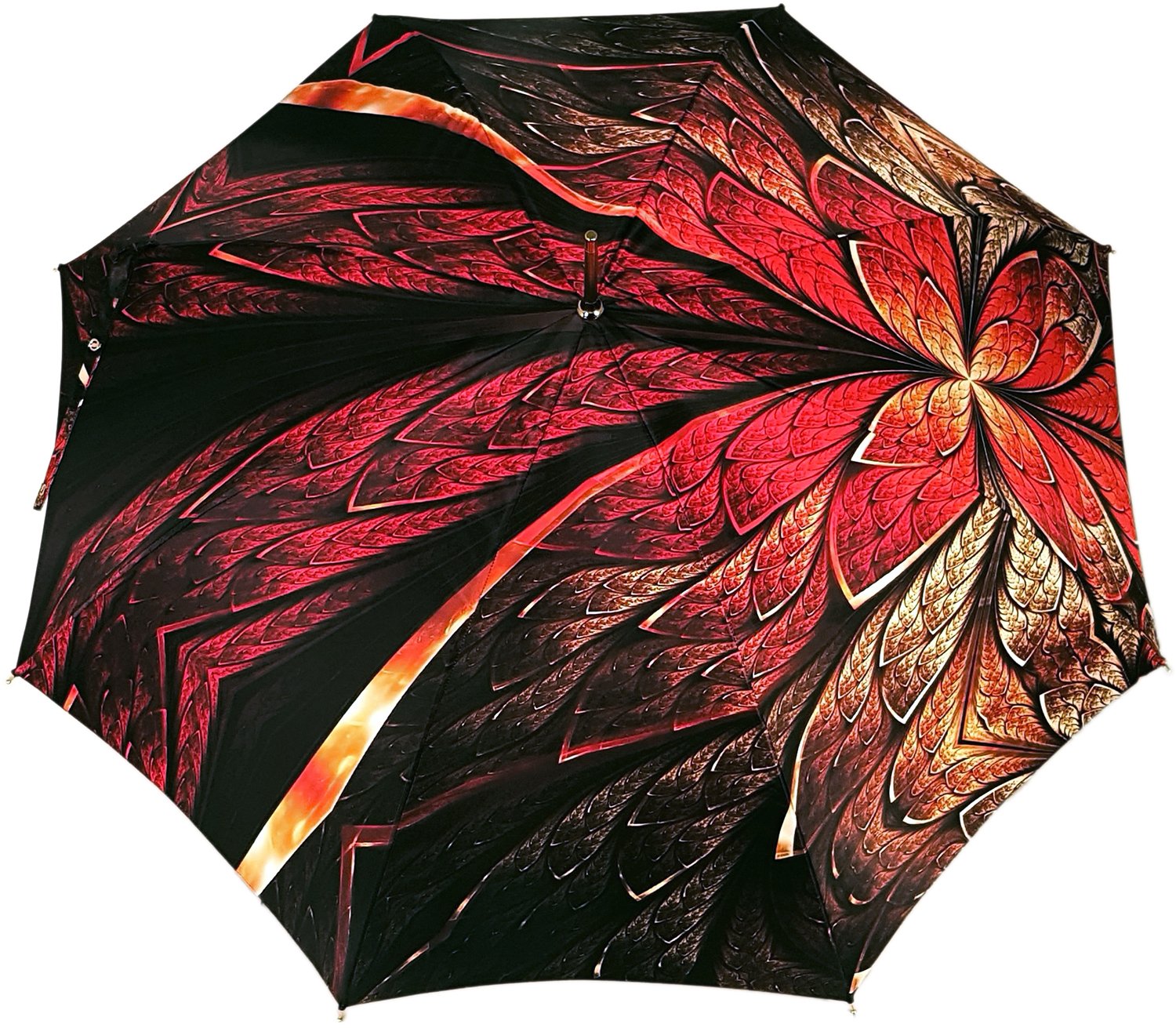Special Red Abstract Umbrella - il-marchesato