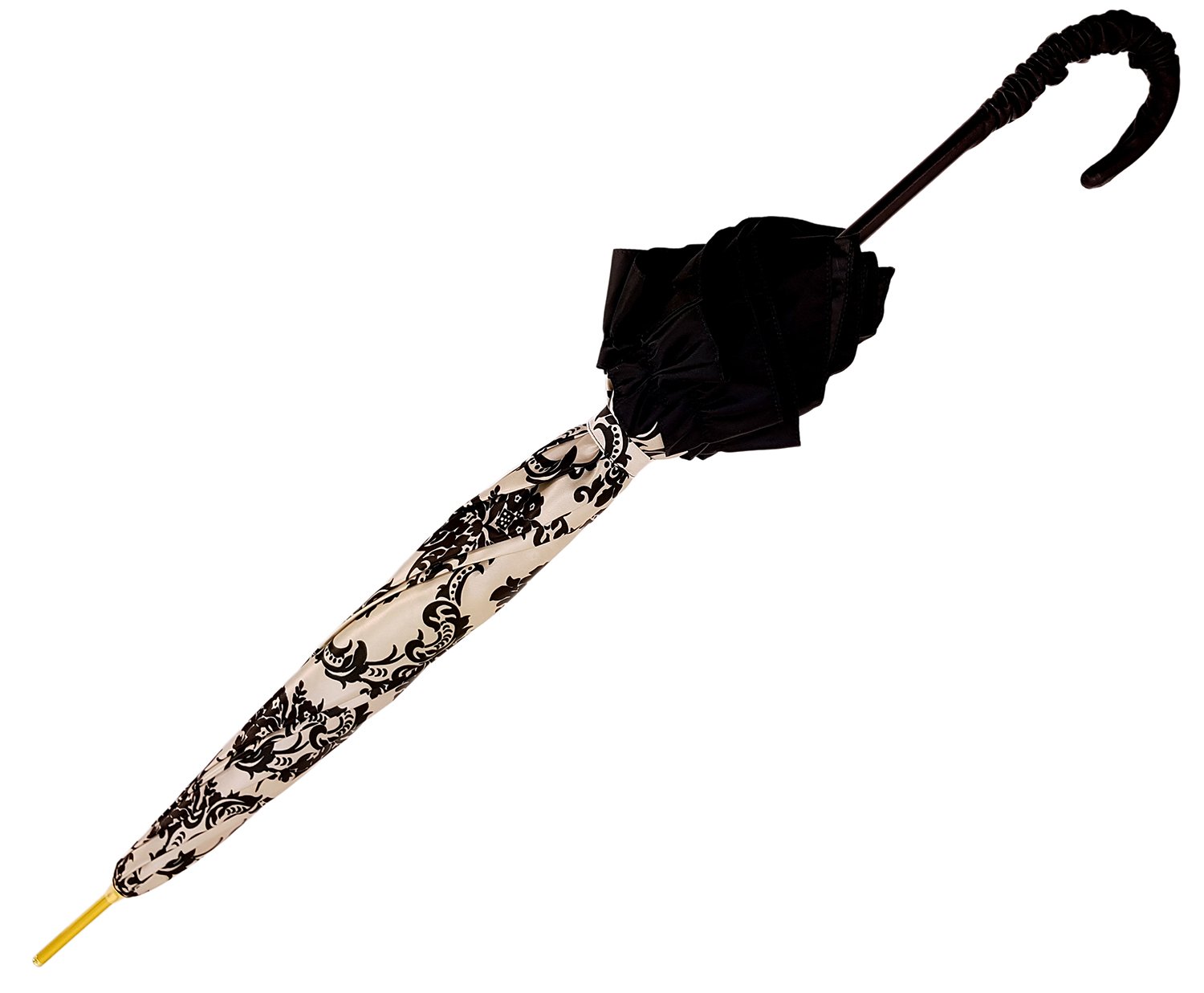 Black & White Ruffle Umbrella Italian Glamour – ilMarchesato