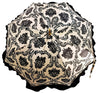 Black & White Ruffle Umbrella Italian Glamour - il-marchesato