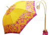 Wonderful Umbrella in a Beautiful Bright Yellow & Fuchsia Design - il-marchesato