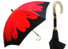 Beautiful Umbrella With Red Printed Flower - il-marchesato