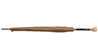 Enamelled Luxury Skull Umbrella Beige Striped Design - il-marchesato