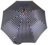 Double Cloth Men's Umbrella - Blue Striped Design - il-marchesato