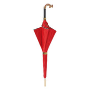 Ombrello luminoso in rosso