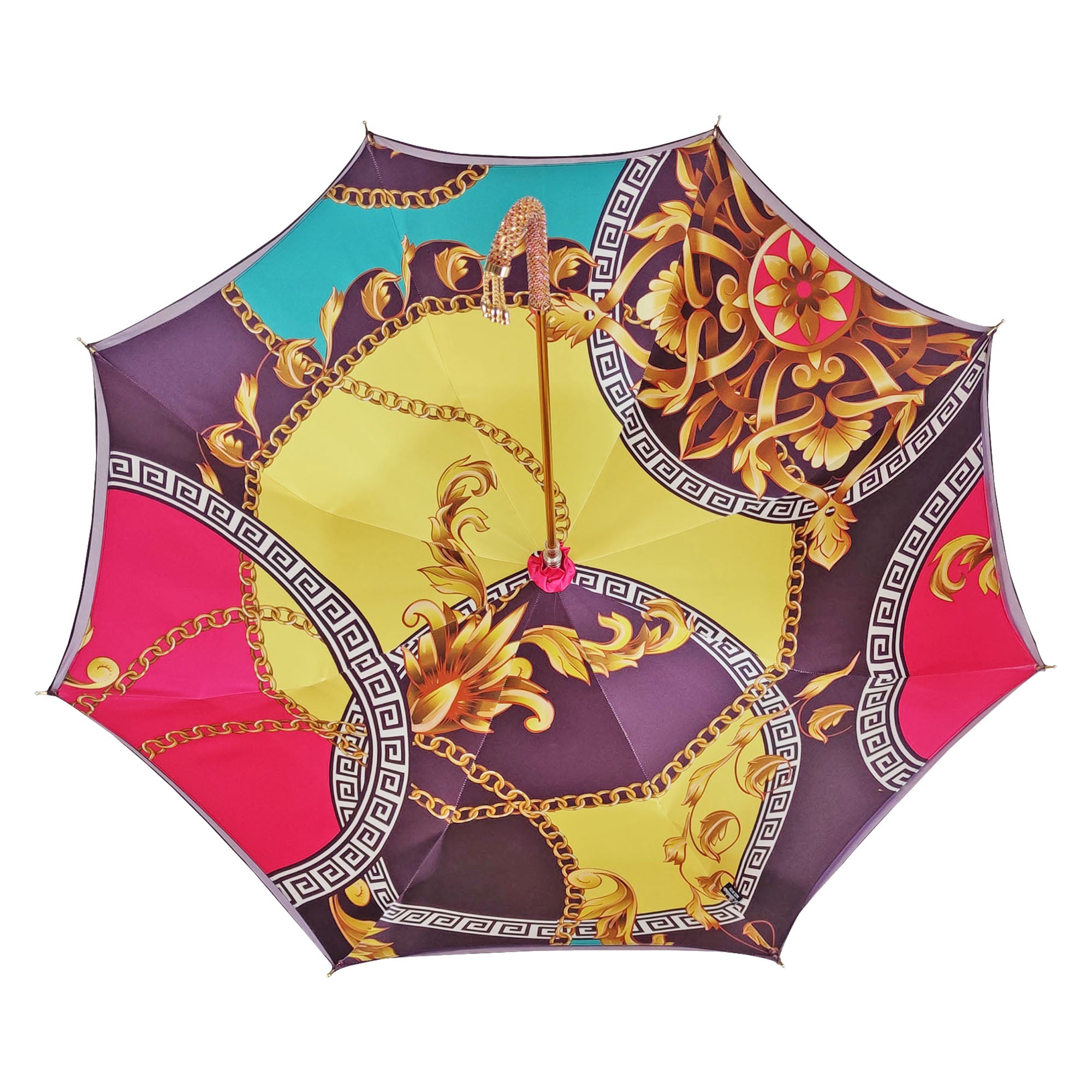 Beautiful umbrella with Amethyst crystals