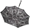 Amazin Lux Silver Swarovski Skull Umbrella - Double Cloth - il-marchesato