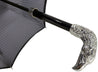 Double Cloth Men's Umbrella, Silver-plated Eagle - il-marchesato
