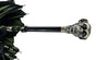 Exclusive umbrella with hand-painted monkey handle - IL MARCHESATO LUXURY UMBRELLAS, CANES AND SHOEHORNS