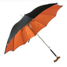 Double original and elegant umbrella with methacrylate handle - IL MARCHESATO LUXURY UMBRELLAS, CANES AND SHOEHORNS