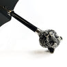 superb Umbrella with Hand-painted tiger - IL MARCHESATO LUXURY UMBRELLAS, CANES AND SHOEHORNS