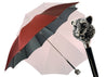 superb Umbrella with Hand-painted tiger - IL MARCHESATO LUXURY UMBRELLAS, CANES AND SHOEHORNS