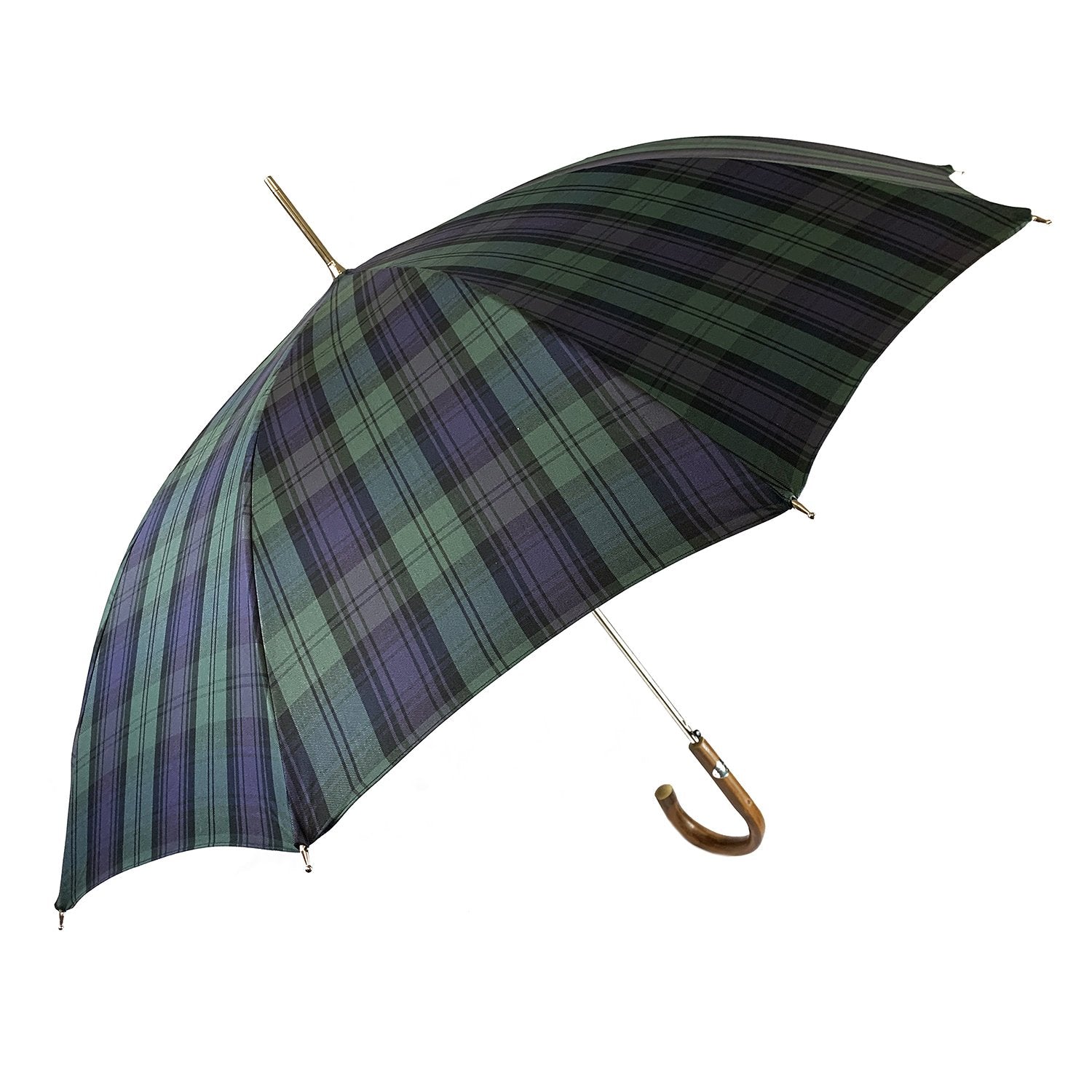 Men's sporty Tartan umbrella - IL MARCHESATO LUXURY UMBRELLAS, CANES AND SHOEHORNS