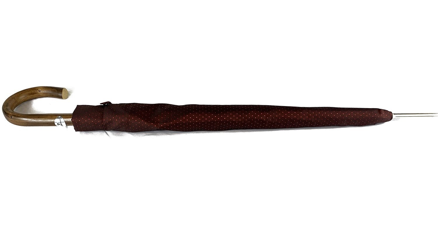 Elegant Burgundy Dot's Umbrella – ilMarchesato - Luxury Umbrellas, Canes  and Shoehorns