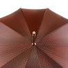 Elegant Burgundy Dot's Umbrella - IL MARCHESATO LUXURY UMBRELLAS, CANES AND SHOEHORNS