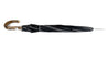 Smoke Gray with white stripes Umbrella - IL MARCHESATO LUXURY UMBRELLAS, CANES AND SHOEHORNS
