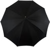 Fantastic Black umbrella for man with Silverplated Dragon - IL MARCHESATO LUXURY UMBRELLAS, CANES AND SHOEHORNS