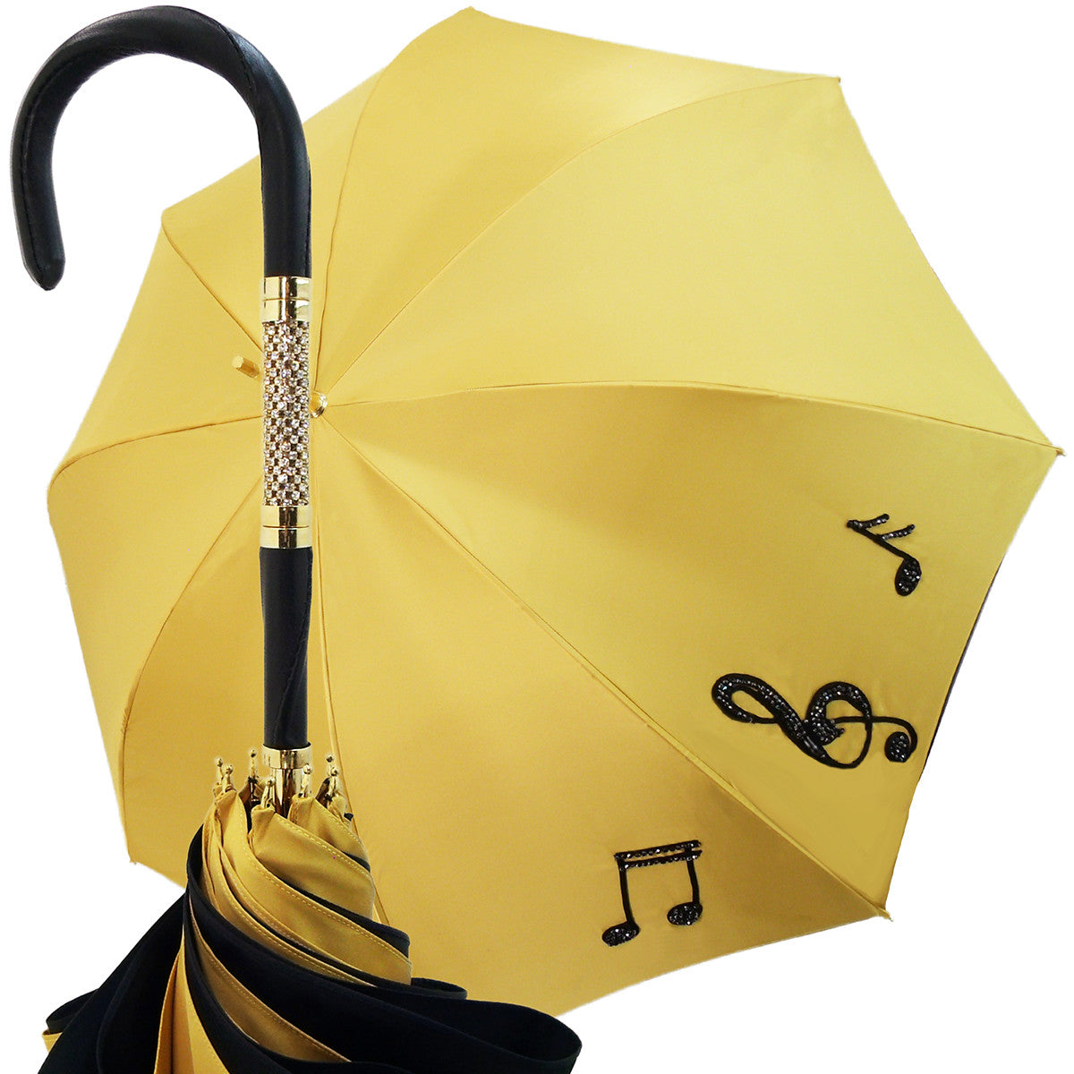 Stylish  Musical Notes Handmade Fashion Umbrella For Women - il-marchesato