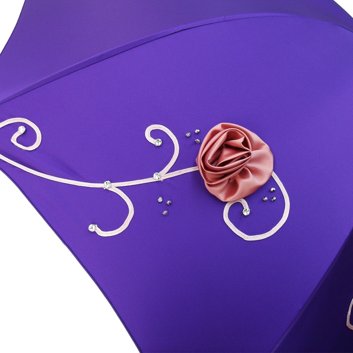 Lilac Flowers Umbrella, Double Cloth Fashionable Women's Umbrellas –  ilMarchesato - Luxury Umbrellas, Canes and Shoehorns