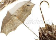 il Marchesato Luxury Ladies Double Cloth Umbrella Baroque Design - il-marchesato