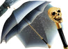 il Marchesato Gold Skull Umbrella - il-marchesato