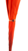 Orange Floral Umbrella, Double Canopy Luxury Ladies - il-marchesato